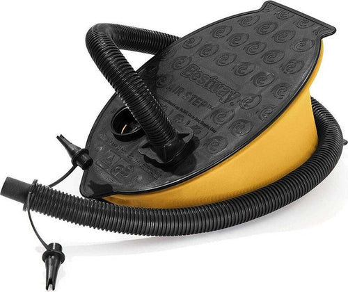 Pompa A Piede 28x19 Cm Volume 1.400 Cc Gonfia/sgonfia 3 Adattatori Valvola 62004 Sport e tempo libero/Attività ricreative all'aperto/Camping e outdoor/Letti e accessori da campeggio/Pompe/Pompe manuali Trade Shop italia - Napoli, Commerciovirtuoso.it