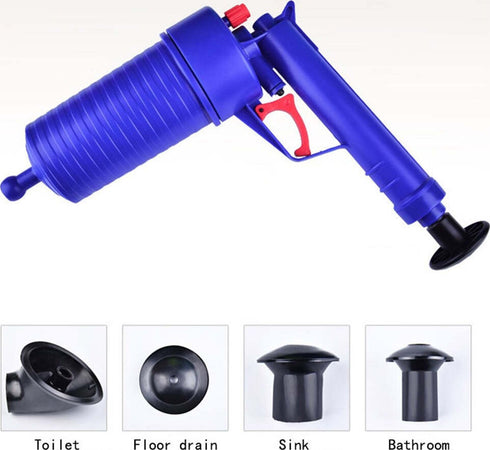 POMPA AD ARIA ALTA PRESSIONE SIFONE STURA LAVANDINO LAVELLO TUBO DI SCARICO WC Fai da te/Tubature grezze/Attrezzature per pozzi neri/Stantuffi Trade Shop italia - Napoli, Commerciovirtuoso.it
