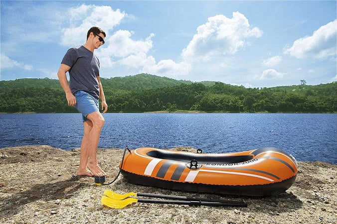 Pompa Ad Aria Di Gonfiaggio A Piede 13 Cm Air Step Con Adattatori Valvole 62147 Giochi e giocattoli/Sport e giochi all'aperto/Giochi aquatici e piscine per bambini/Canotti e gonfiabili galleggianti Trade Shop italia - Napoli, Commerciovirtuoso.it