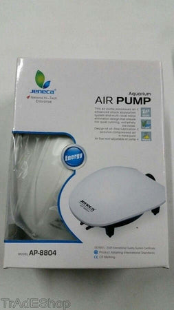 POMPA ARIA AREATORE AERATORE PER DA ACQUARIO PESCI 6,6 L/M ESTERNA 3.5 W AP-8804 Prodotti per animali domestici/Pesci e animali d'acqua/Pompe e filtri/Pompe d'acqua Trade Shop italia - Napoli, Commerciovirtuoso.it