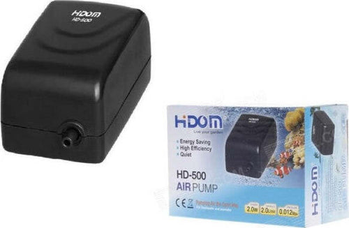 Pompa-Aria-Per-Acquario-Dolce-Marino-Ossigenatore-Areatore-2.0l/min-Hd-500