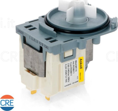 Pompa-ASKOL-25W,-Compatibile-per-Lavatrice-Bosch,-AEG,-Rex