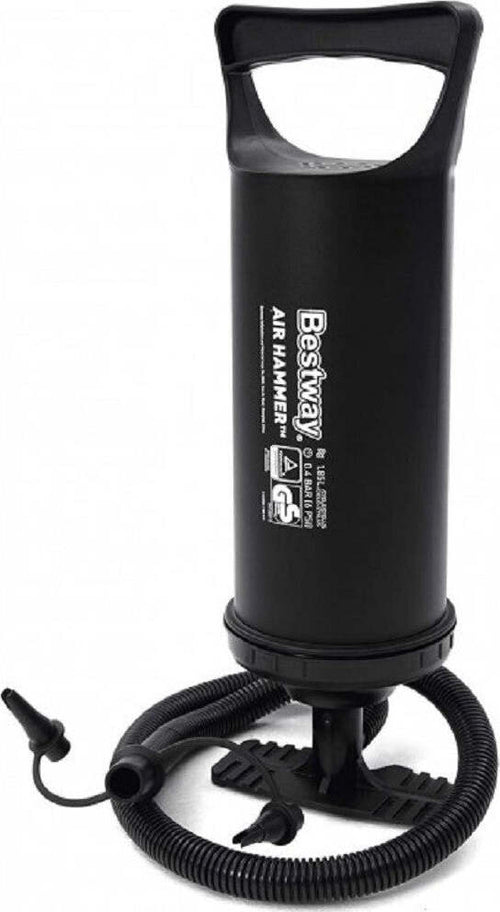 Pompa Di Gonfiaggio Manuale 36 Cm Volume 1.850 Cc 3 Adattatori Per Valvola 62003 Sport e tempo libero/Attività ricreative all'aperto/Camping e outdoor/Letti e accessori da campeggio/Pompe/Pompe manuali Trade Shop italia - Napoli, Commerciovirtuoso.it
