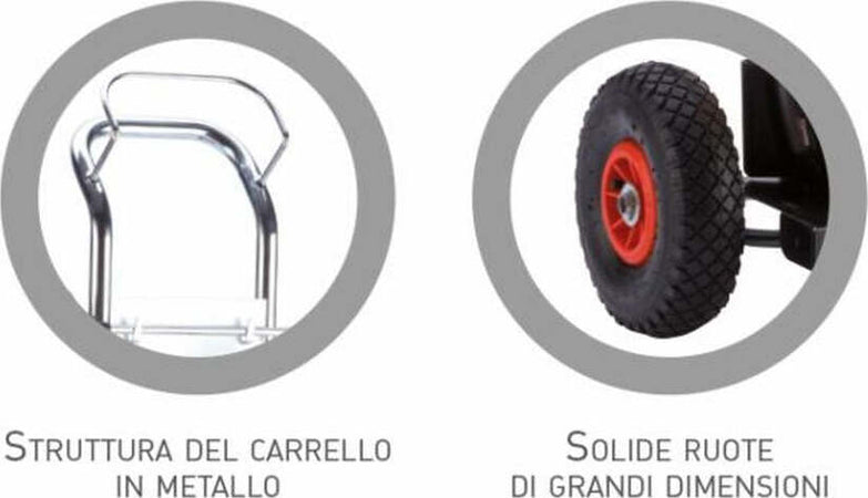 Pompa elettronica con carrello 15 lt Confezione da 1pz