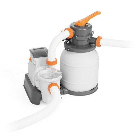 Pompa di filtraggio a sabbia per piscine fuori terra depuratore a pressione da 5678 l/h