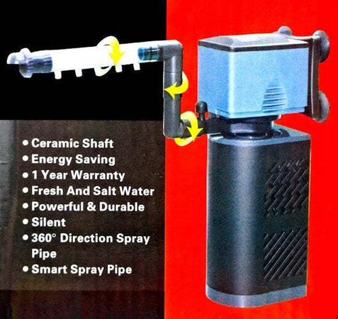 POMPA FILTRO INTERNO PER ACQUARIO IPF 1253 15W SILENZIOSO BIOCHIMICO 680 L/H Prodotti per animali domestici/Pesci e animali d'acqua/Pompe e filtri/Pompe d'acqua Trade Shop italia - Napoli, Commerciovirtuoso.it