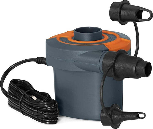 Pompa Gonfiaggio Elettrica Ad Aria Sidewinder 3 Adattatori Accendisigari 62142 Giochi e giocattoli/Sport e giochi all'aperto/Giochi aquatici e piscine per bambini/Canotti e gonfiabili galleggianti Trade Shop italia - Napoli, Commerciovirtuoso.it