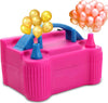 Pompa gonfiatore d'aria palloncini elettrica portatile 600 W doppio ugello spina italiana