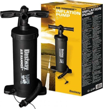 Pompa Manuale Multifunzione Gonfia/sgonfia Volume 2.800 Cc 4 Adattatori 62086 Sport e tempo libero/Attività ricreative all'aperto/Camping e outdoor/Letti e accessori da campeggio/Pompe/Pompe manuali Trade Shop italia - Napoli, Commerciovirtuoso.it