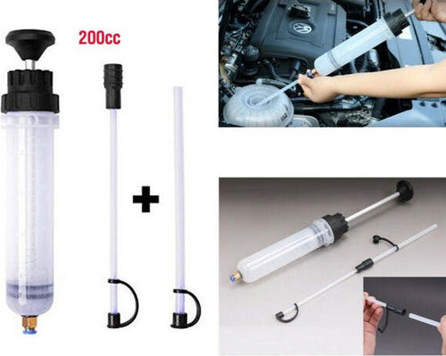 Pompa-Manuale-Per-Cambio-Olio-Pompa-Aspirazione-Liquidi-Audi-Vw-Seat-200cc-200ml