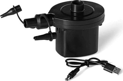 Pompa ricaricabile con USB per gonfiaggio e sgonfiaggio 12 v per materassini e piscine gonfiabili Sport e tempo libero/Attività ricreative all'aperto/Camping e outdoor/Letti e accessori da campeggio/Pompe/Pompe elettriche La Zappa - Altamura, Commerciovirtuoso.it