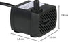 Pompa-Sommergibile-Dn3100-Acquario-3w-0.5mt-Multi-Funzione-250l/h-Immergibile