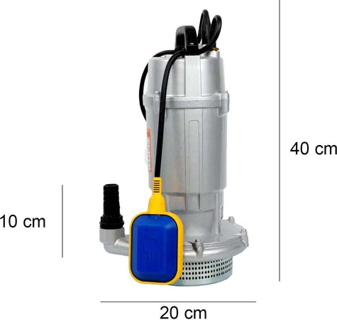 Pompa-Sommersa-Acque-Scure-ad-Immersione-Interrutore-Galleggiante