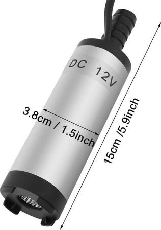 POMPA TRAVASO ELETTRICA SOMMERSA ASPIRA LIQUIDI ACQUA OLIO DIESEL 12V AUTO BARCA  Trade Shop italia - Napoli, Commerciovirtuoso.it
