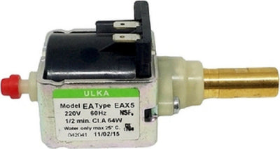 POMPA ULKA EAX5 64W - MACCHINA CAFFE' LAVAZZA SAECO GAGGIA DELONGHI UNIVERSALE Casa e cucina/Elettrodomestici per la cucina/Macchine da caffè/Parti di ricambio per macchine da caffè/Componenti interne ed esterne per macchine da caffè Rossi Ricambi - Venetico Marina, Commerciovirtuoso.it