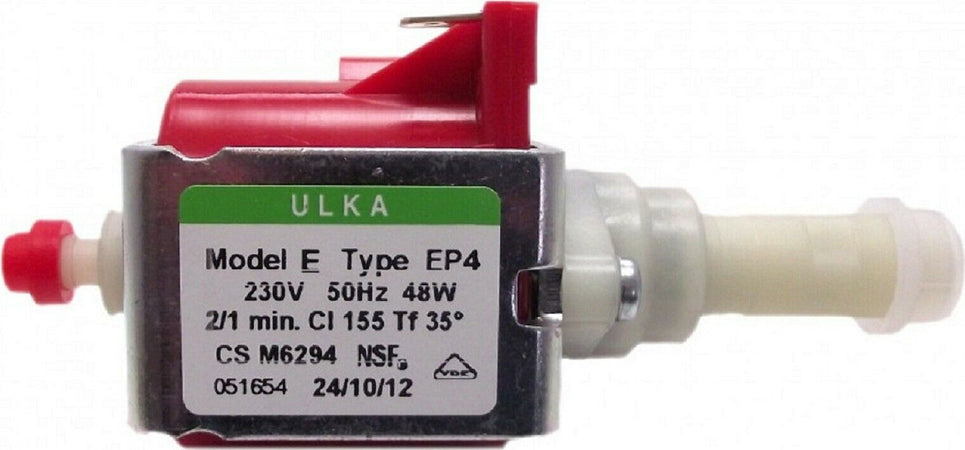 POMPA ULKA EP4 MACCHINA CAFFE' E VARIE 48W 230V MOKONA BIALETTI SAECO ECC.... Casa e cucina/Elettrodomestici per la cucina/Macchine da caffè/Parti di ricambio per macchine da caffè/Componenti interne ed esterne per macchine da caffè Rossi Ricambi - Venetico Marina, Commerciovirtuoso.it