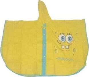 poncho-impermeabile-SPONGEBOB-bambino-Cappuccio-Anti-Pioggia-Vento-TAGLIA-L