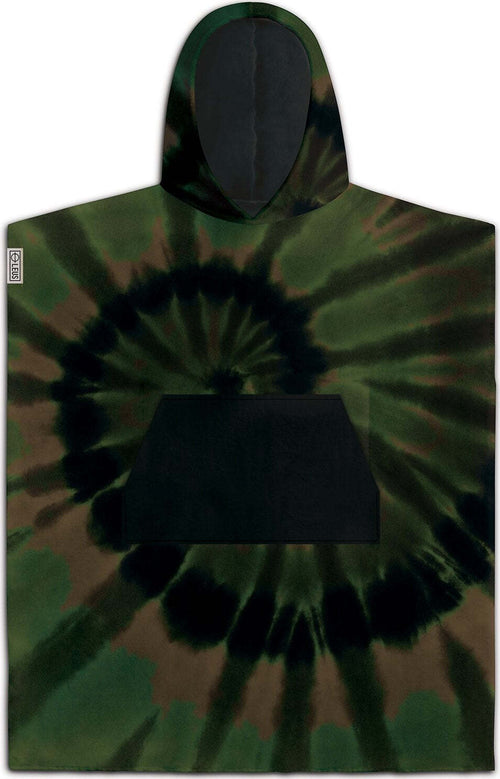Poncho Leus Tie Dye Camo Original Eco Asciugamano in Cotone Con Cappuccio Fantasia Sport e tempo libero/Attività ricreative all'aperto/Sport acquatici/Nuoto/Asciugamani sport Snotshop - Roma, Commerciovirtuoso.it