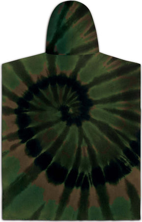 Poncho Leus Tie Dye Camo Original Eco Asciugamano in Cotone Con Cappuccio Fantasia Sport e tempo libero/Attività ricreative all'aperto/Sport acquatici/Nuoto/Asciugamani sport Snotshop - Roma, Commerciovirtuoso.it