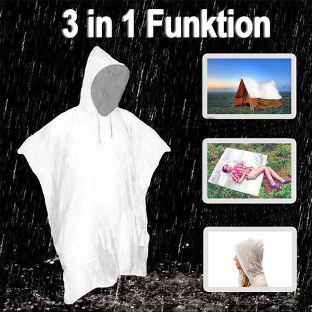 Poncho Mantella Impermeabile Antipioggia Giacca Anti Pioggia Pvc Con Cappuccio Abbigliamento e Accessori > Accessori Abbigliamento > Impermeabili Trade Shop italia - Napoli, Commerciovirtuoso.it
