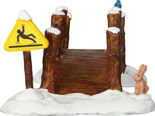 Ponte pedonale Split Rail ‎, edificio per villaggio di Natale in poliresina Casa e cucina/Decorazioni per interni/Addobbi e decorazioni per ricorrenze/Decorazioni natalizie/Oggettistica MagiediNatale.it - Altamura, Commerciovirtuoso.it
