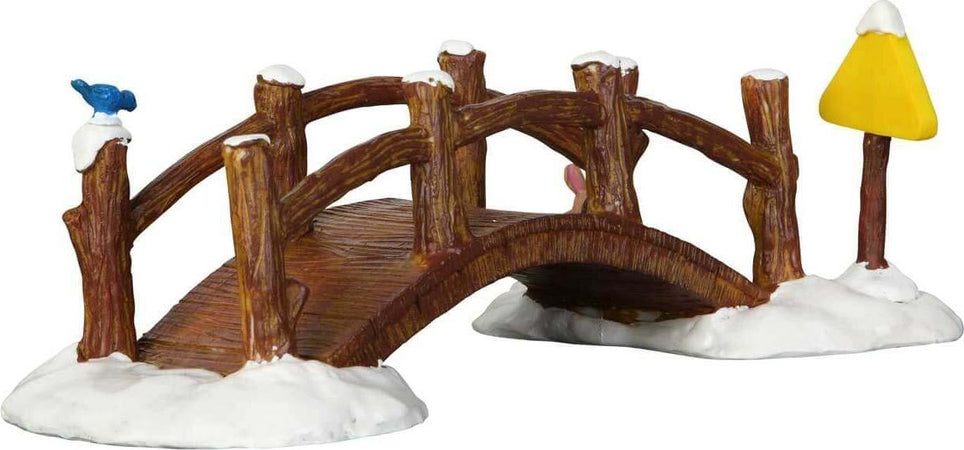 Ponte pedonale Split Rail ‎, edificio per villaggio di Natale in poliresina Casa e cucina/Decorazioni per interni/Addobbi e decorazioni per ricorrenze/Decorazioni natalizie/Oggettistica MagiediNatale.it - Altamura, Commerciovirtuoso.it