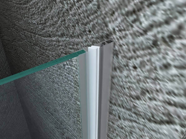 Porta A Libro Per Doccia A Nicchia in Cristallo Trasparente 8mm Porta per Doccia Incassata H195 Design Moderno Cancer Fai da te/Attrezzature per cucine e bagni/Attrezzature per bagni/Docce e componenti doccia/Porte doccia Shopbagno.it - Roma, Commerciovirtuoso.it