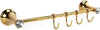 Porta Asciugamani 4 Ganci Supporto Arredo Bagno Casa Cucina Dorato Oro Dgo-098 Casa e cucina/Bagno/Mobili da bagno/Portasciugamani/Portasciugamani da parete Trade Shop italia - Napoli, Commerciovirtuoso.it