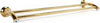 Porta-Asciugamani-A-2-Aste-Supporto-Asta-Bagno-Da-Muro-Casa-Dorato-Oro-Dgo-096