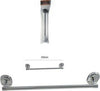 Porta Asciugamani Acciaio Parete Bagno Fissaggio Con Viti O Colla 40cm 52908 Casa e cucina/Bagno/Mobili da bagno/Portasciugamani/Portasciugamani da parete Trade Shop italia - Napoli, Commerciovirtuoso.it