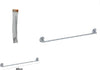 Porta Asciugamani Acciaio Parete Bagno Fissaggio Con Viti O Colla 60 Cm 52000 Casa, arredamento e bricolage > Accessori Bagno > Set da Bagno Trade Shop italia - Napoli, Commerciovirtuoso.it