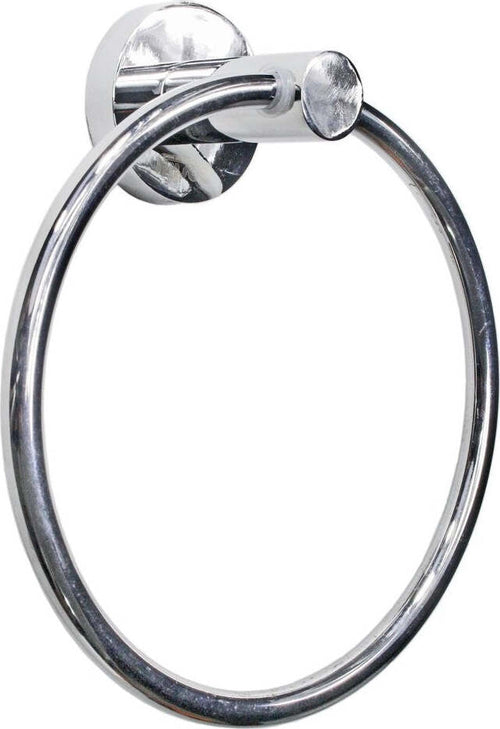 PORTA ASCIUGAMANI AD ANELLO DA MURO A PARETE IN ACCIAIO CON FISSAGGIO A VITI  Trade Shop italia - Napoli, Commerciovirtuoso.it