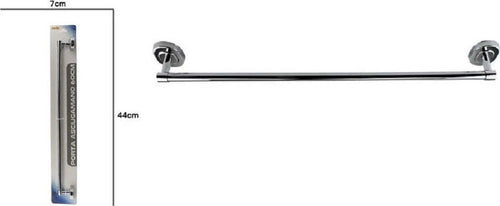 Porta Asciugamani In Acciaio A Parete Bagno Fissaggio Con Viti Colla 40cm 69195 Casa e cucina/Bagno/Mobili da bagno/Portasciugamani/Portasciugamani da parete Trade Shop italia - Napoli, Commerciovirtuoso.it