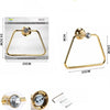 Porta Asciugamani Bagno Parete Salviette Dorato Supporto Arredo Bagno Dgo-116 Casa, arredamento e bricolage > Accessori Bagno > Set da Bagno Trade Shop italia - Napoli, Commerciovirtuoso.it