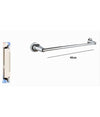 Porta Asciugamani Portasciugamani Cromato 40 Cm Maniglione A Parete Bagno 79812