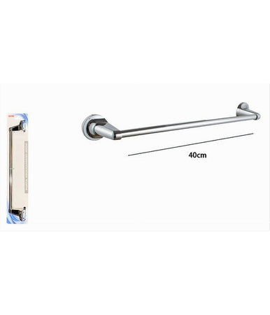 Porta Asciugamani Portasciugamani Cromato 40 Cm Maniglione A Parete Bagno 79812