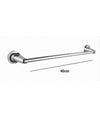 Porta Asciugamani Portasciugamani Cromato 40 Cm Maniglione A Parete Bagno 79812