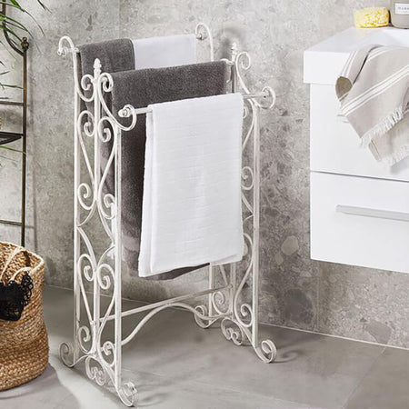 porta-asciugamani-stile-provenzale-in-ferro-verniciato-Bianco-Milani-Home