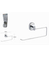 Porta Asciugamano Asciugamani Arredo Bagno Acciaio Fissaggio A Parete Oval 52014