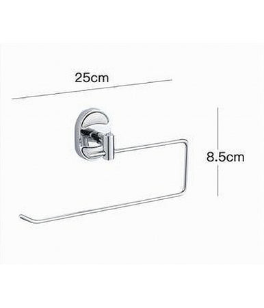 Porta Asciugamano Asciugamani Arredo Bagno Acciaio Fissaggio A Parete Oval 52014