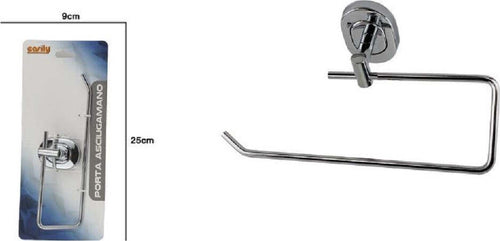 Porta Asciugamano Bagno Wc Toilette In Acciaio Inox Fissaggio A Parete 69188 Casa, arredamento e bricolage > Accessori Bagno > Set da Bagno Trade Shop italia - Napoli, Commerciovirtuoso.it