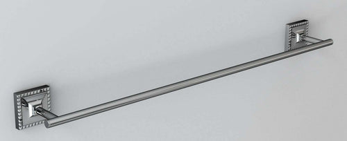 Porta Asciugamano Da Parete Abs Cromato Serie Plaisir 60 Cm Portasciugamani Da Parete Made In Italy Design Moderno