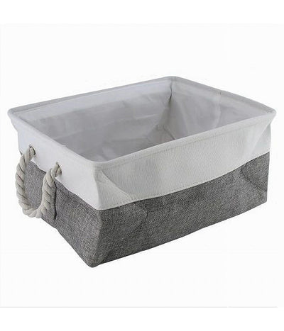 Porta Biancheria In Tessuto Organizer Con Manici Per Vestiti Sporchi Bagno 10625