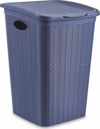 Porta biancheria Stefanplast 50 L 38 x 37 x 54,5 cm Blu navy Elegance Casa e cucina/Organizzazione interni/Organizzazione lavanderia/Ceste per la biancheria Scontolo.net - Potenza, Commerciovirtuoso.it