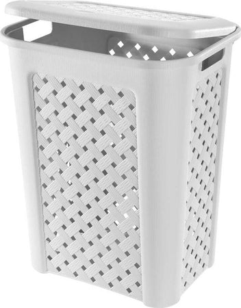 Porta biancheria Tontarelli 30 L, 37,5x27,5x46,8 cm Bianco Arianna Casa e cucina/Organizzazione interni/Organizzazione lavanderia/Ceste per la biancheria Scontolo.net - Potenza, Commerciovirtuoso.it