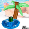 Porta-Bibite-Gonfiabile-Isola-Con-Palma-Galleggiante-Porta-Lattina-Piscina-30-Cm