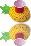 Porta-Bicchiere-Ananas-Gonfiabile-Galleggiante-Mare-Piscina-Pineapple-Lattina