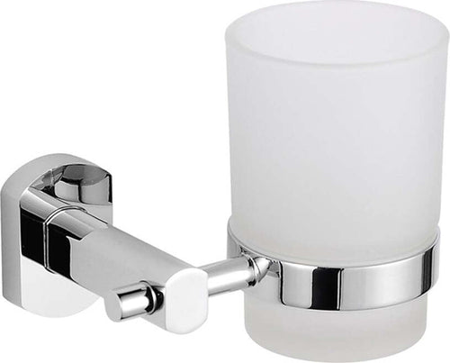 Porta Bicchiere per Spazzolino da Bagno a Parete Ottone Cromato Accessori Alta Qualità Casa e cucina/Bagno/Accessori per il bagno/Dosatori e porta accessori/Bicchieri porta spazzolini Ogomondo - Martina Franca, Commerciovirtuoso.it