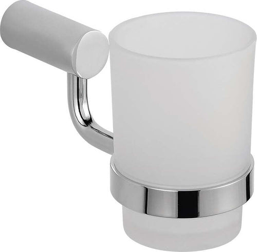 Porta Bicchiere per Spazzolino da Bagno Magnolia a Parete Ottone Cromato Accessori Alta Qualità Casa e cucina/Bagno/Accessori per il bagno/Dosatori e porta accessori/Bicchieri porta spazzolini Ogomondo - Martina Franca, Commerciovirtuoso.it