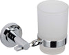 Porta Bicchiere per Spazzolino da Bagno Narciso a Parete Ottone Cromato Casa e cucina/Bagno/Accessori per il bagno/Dosatori e porta accessori/Bicchieri porta spazzolini Ogomondo - Martina Franca, Commerciovirtuoso.it